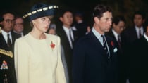 Prince Charles and Diana in early November, 1992, a month before they announced their separation. Source: Getty