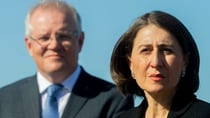 Prime Minister Scott Morrison said premiers must stick to the plan and reward Australians for getting jabbed. Source: Getty 