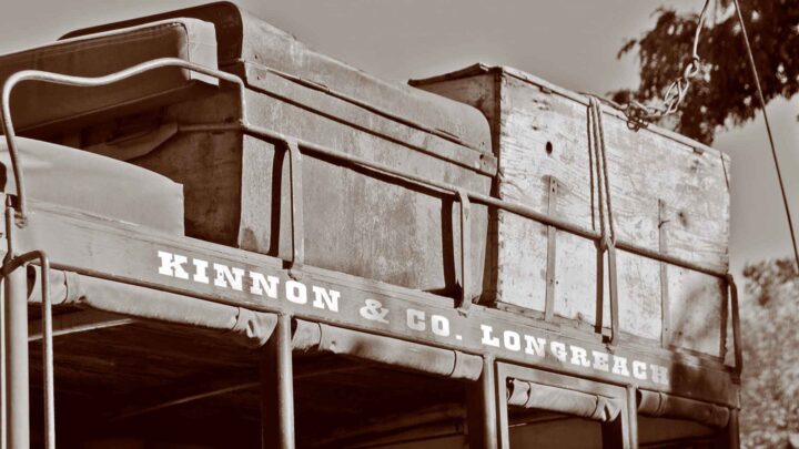 Rediscover a time when travelling light had a whole different meaning! Image source: Outback Pioneers.