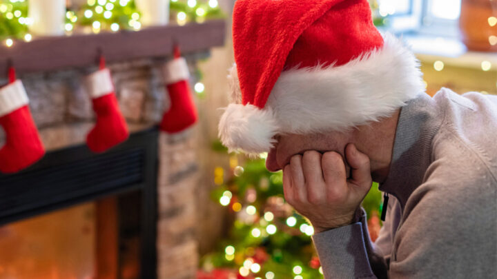 This time of year can feel less than festive for some, but it's better to not grin and bear it. Source: Getty