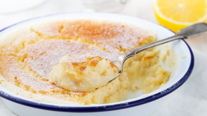 Lemon delicious pudding