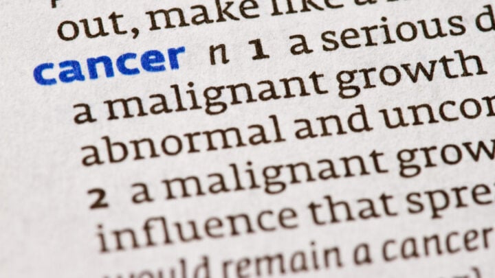 The C word: Cancer - Starts at 60