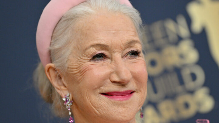 Pretty in Pink: Helen Mirren steals the show at SAG Awards - Starts at 60