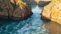 The Horizontal Falls is described by David Attenborough as “one of the greatest natural wonders of the world." Image: Supplied