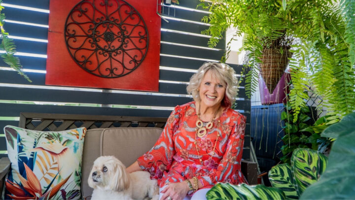 Even with no plans to retire, Susan is enjoying the advantages of retirement living. Image source: Supplied