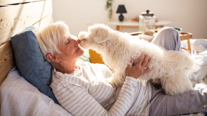 Pets are lifesavers. Source: Getty
