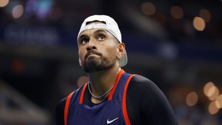 Nick Kyrgios possibly on the road to retirement. Source: Getty