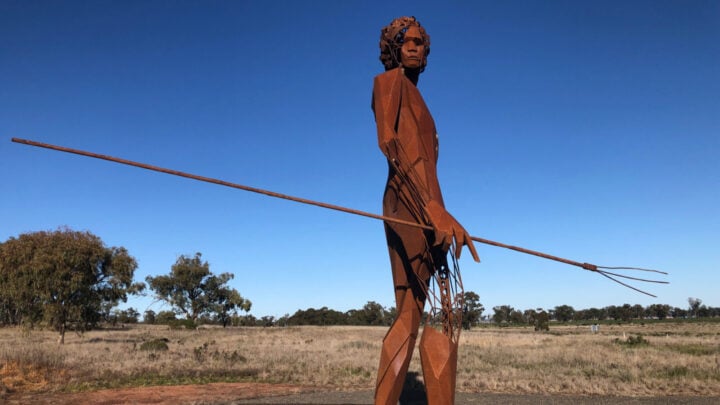 This blogger's favourite sculpture in the trail is the 'Heart of Country'. Source: Gregory Powell