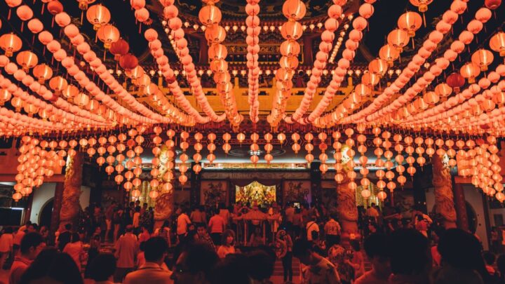 Enjoy the wonderful Lunar New Year celebrations across Asia. Image source: Unsplash