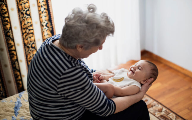 Becoming a grandparent for the first time is an adventure filled with love, laughter, and learning. Source: Getty Images. 