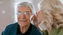 Helping your loved one with hearing loss. Source: Getty