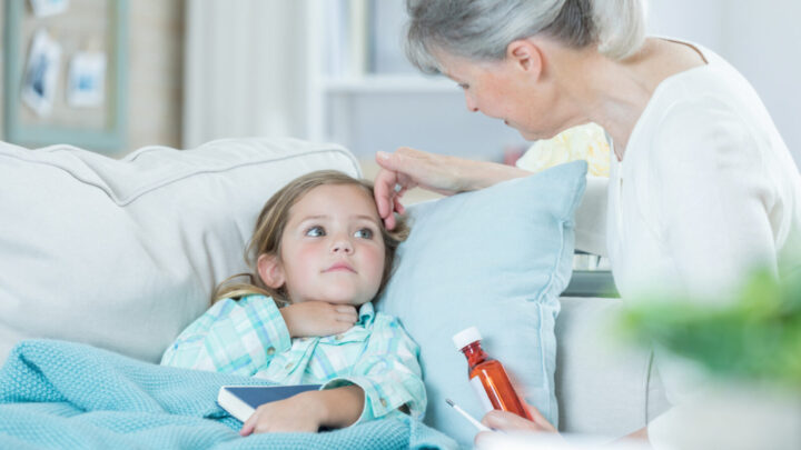 But the kids never really seem that sick, or is it just me? Source: Getty