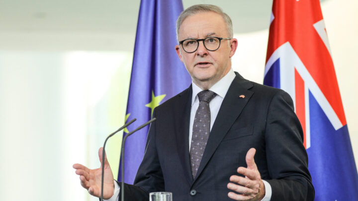 Prime Minister Anthony Albanese's fiery debate with 2GB radio's Ben Fordham over the Voice referendum. Source: Getty 