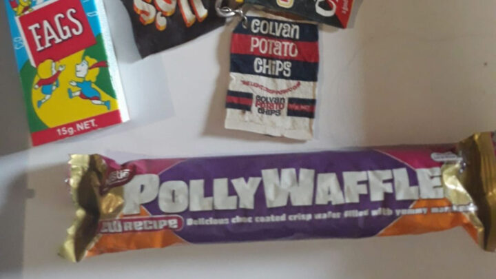 I do have recollections of the occasional Polly Waffle (or Picnic bar) being tossed into the public swimming pool just to liven things up a bit. Source: Facebook Sue Smith. 