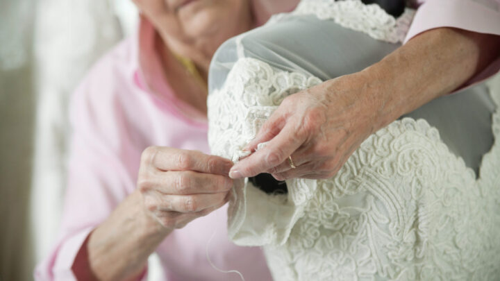 There's plenty you can do with your old wedding dress. Source: Getty