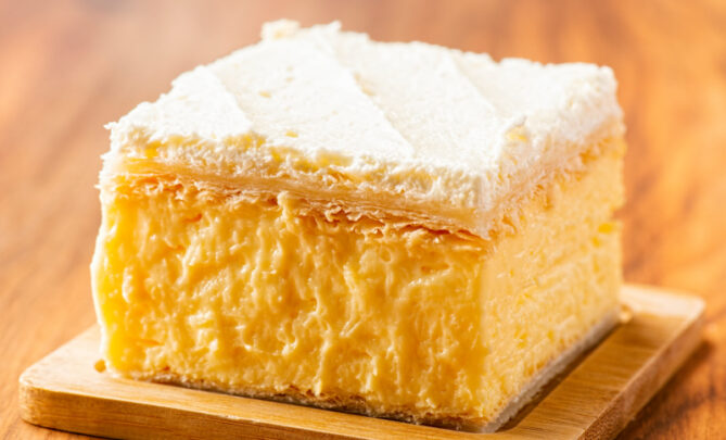 Easy and scrumptious vanilla slice - Starts at 60