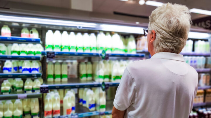 Coles supermarket has been criticised for hiking its Coles milk range by 10 cents a litre. Source: Getty Images
