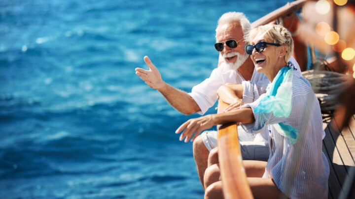 One Aussie couple have decided to ditch the traditional retirement playbook and set sail on a journey of a lifetime. Source: Getty Images. 