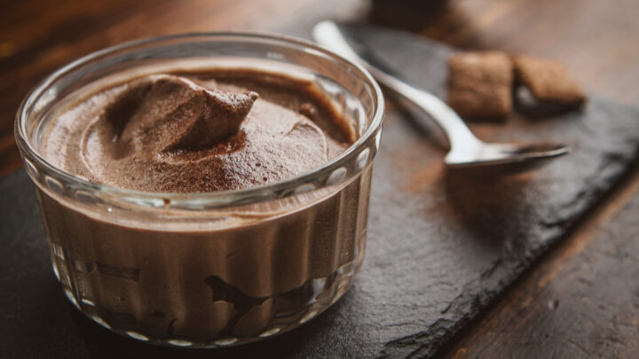 Decadent 4-ingredient chocolate mousse - Starts at 60