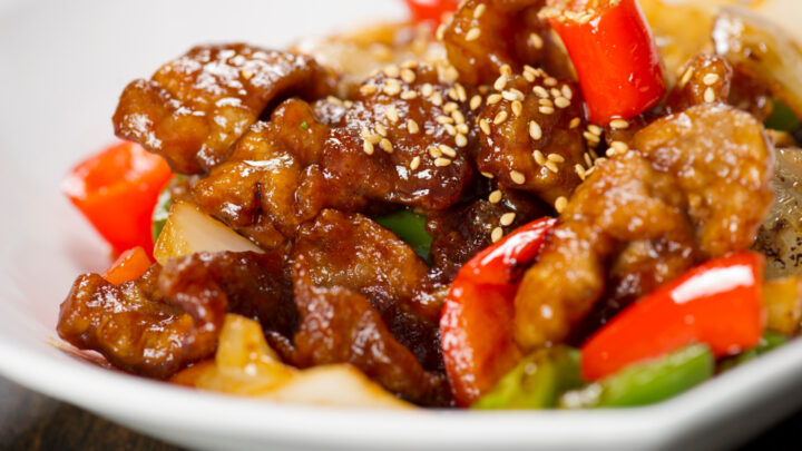 Traditional sweet and sour pork - Starts at 60