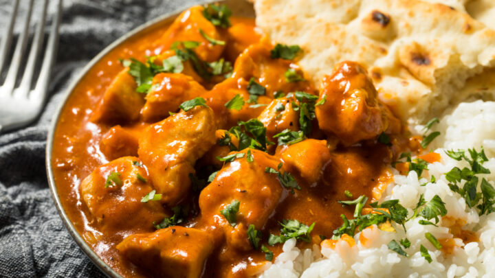 Quick and easy butter chicken - Starts at 60