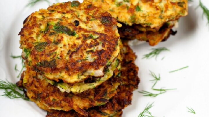 Cheesy Bacon and Zucchini Fritters (Plus 3 Tasty Variations) - Starts at 60