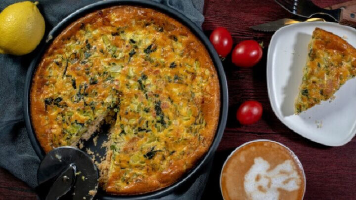 Super simple spinach pie - Starts at 60