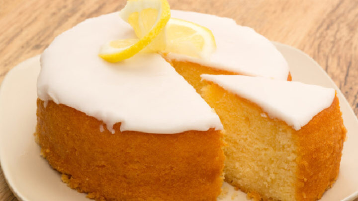 5-ingredient lemon cake - Starts at 60