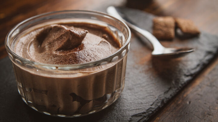 Decadent chocolate and hazelnut mousse - Starts at 60