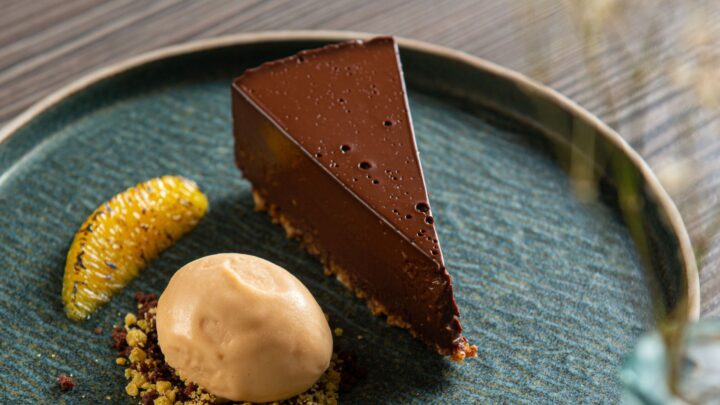 Soft and light chocolate jelly slice - Starts at 60