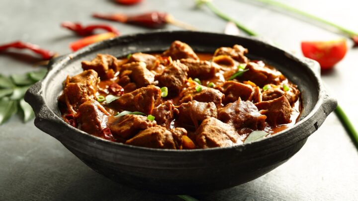 Bold and aromatic flavour-packed rogan josh - Starts at 60