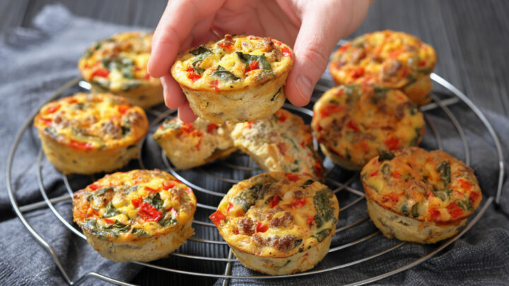 Easy breakfast egg muffins — one tray, no fuss - Starts at 60