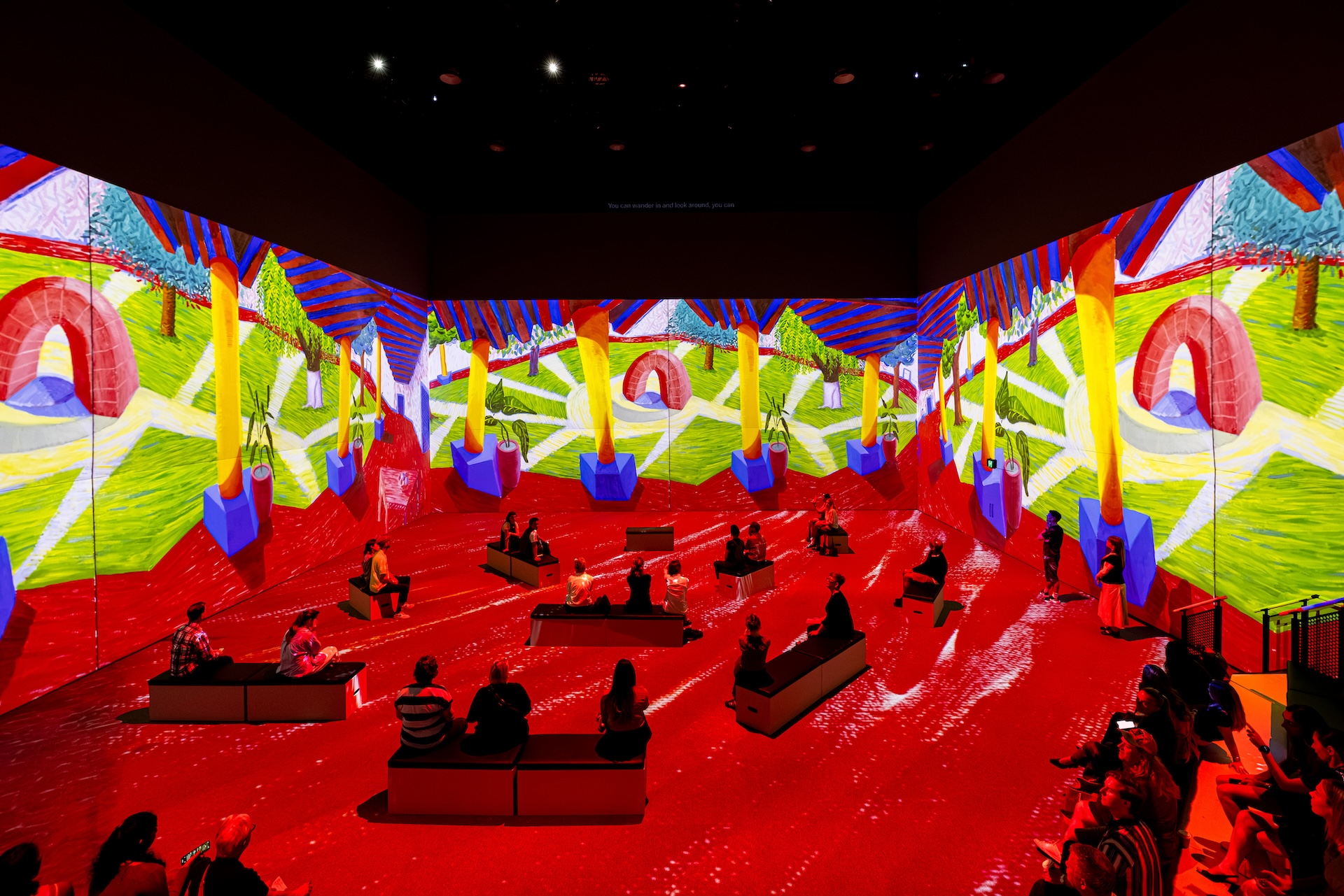 Exhibition: David Hockney: Bigger & Closer (Not smaller and further away), showing at Carriageworks, Sydney, from 22 October 2026 to 24 January 2027.