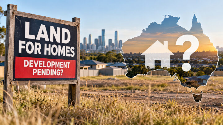 Australia needs homes, so why is land sitting idle?