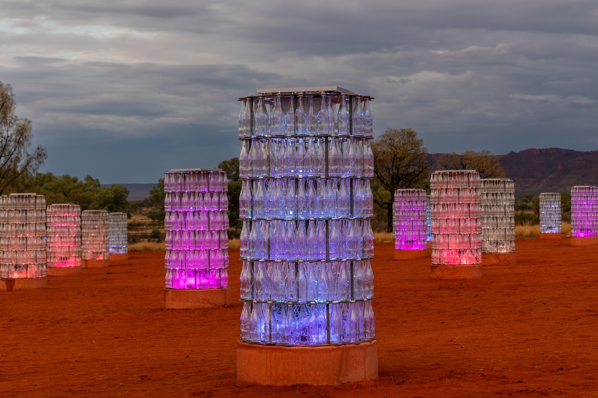 Light-Tower by Bruce Munro